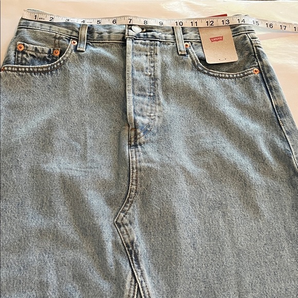 Levi’s Maxi Denim Skirt NWT Size 26 - Picture 7 of 16